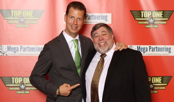 JT Foxx with Steve Wozniak