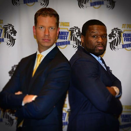 JT Foxx with 50 Cent