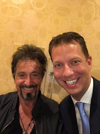 JT Foxx with Al Pacino